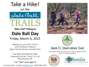 Take a Hike on the Dale Ball Trails Fri Mar 6 2015